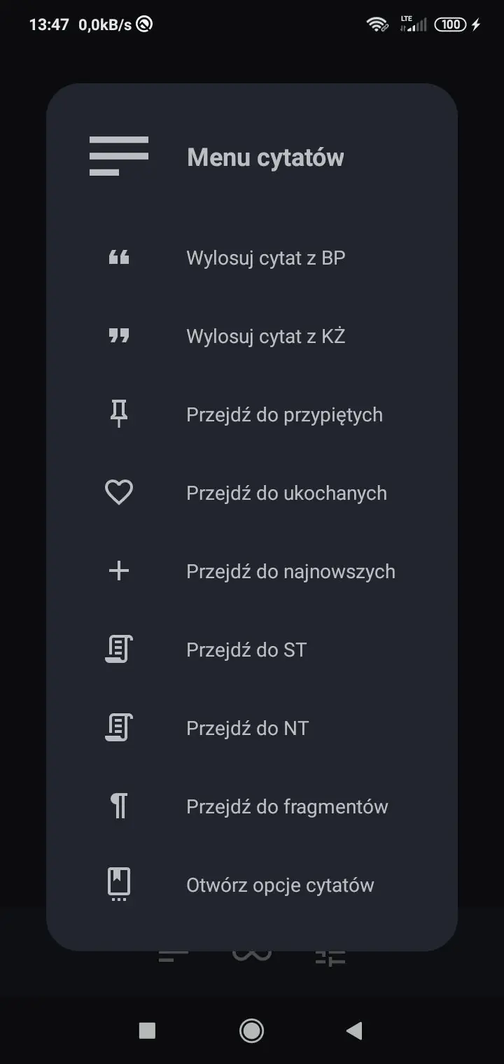 Zrzut ekranu 4/8 aplikacji Księga Życia