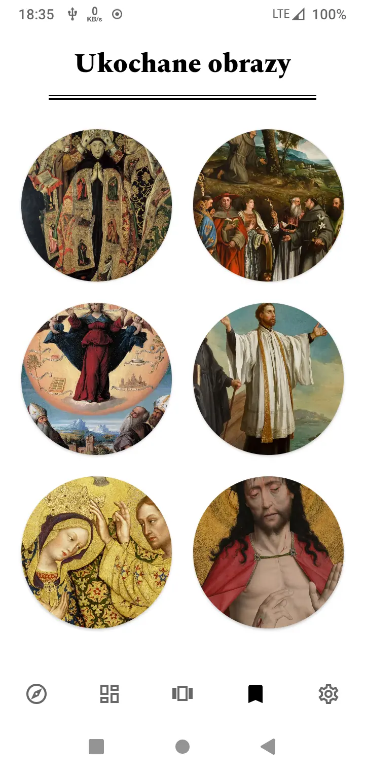 Zrzut ekranu 5/8 aplikacji Chwała na Wieki
